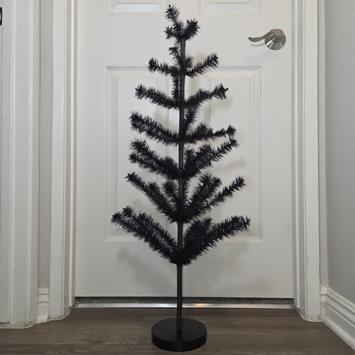 Vintage tall black feather - vintage,