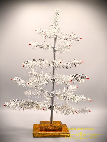 Vintage style silver - style, tinsel