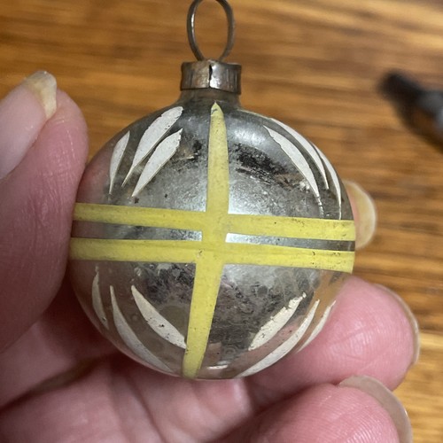 Vtg germany red silver - vtg, yellow