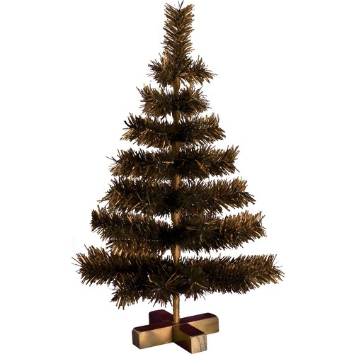 24in vintage copper tinsel - 24in,
